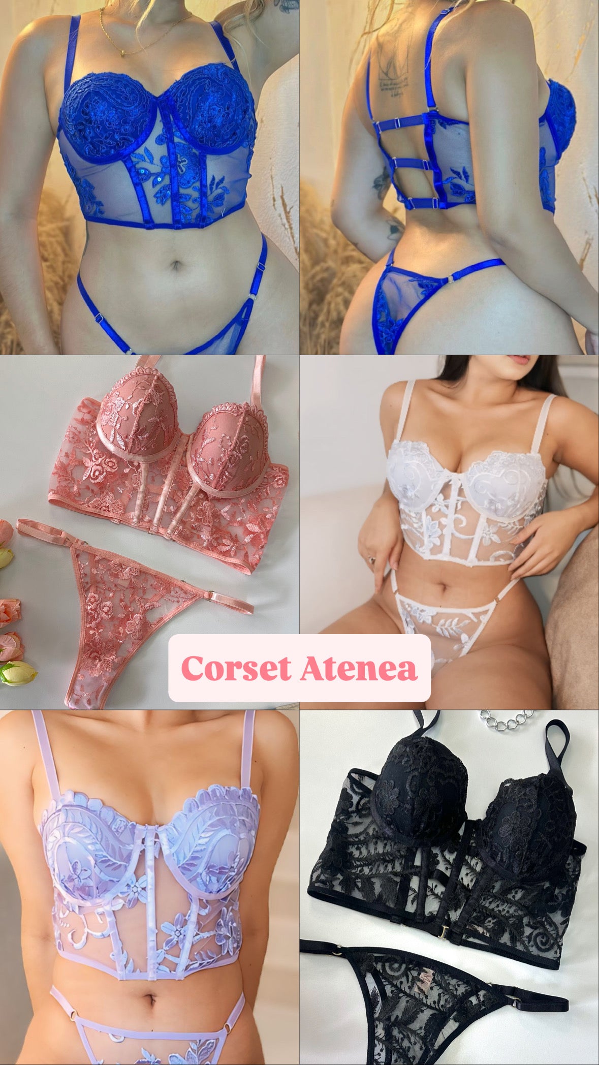 2 Sets Atenea + ¡trio de tangas GRATIS!