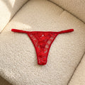 Braga tipo tanga tela chantilly
